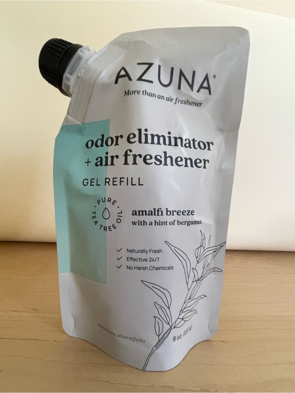 New AZUNA Amalfi Breeze Odor Eliminator & Air Freshener Gel — 8oz